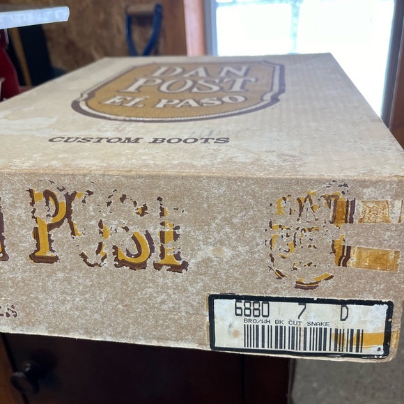 Vintage Dan Post Python boots - Picture 4 of 5
